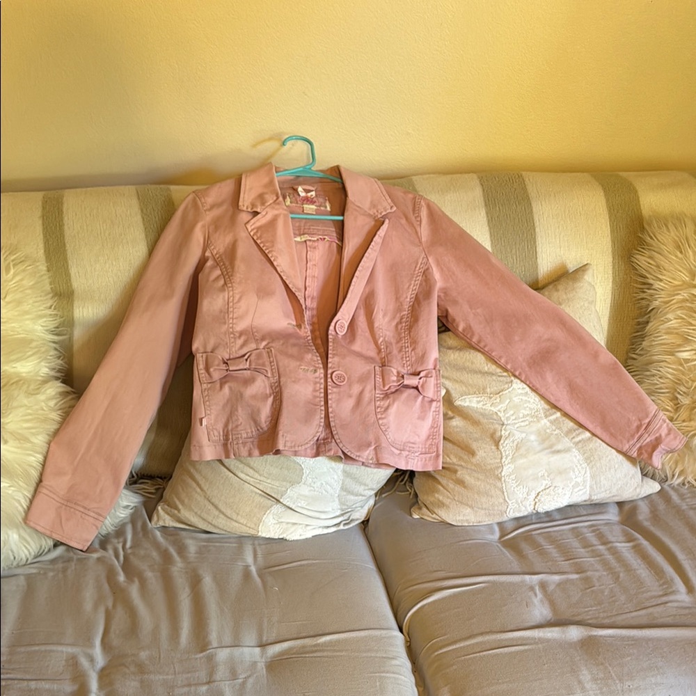 Plugg Light Pink Blazer